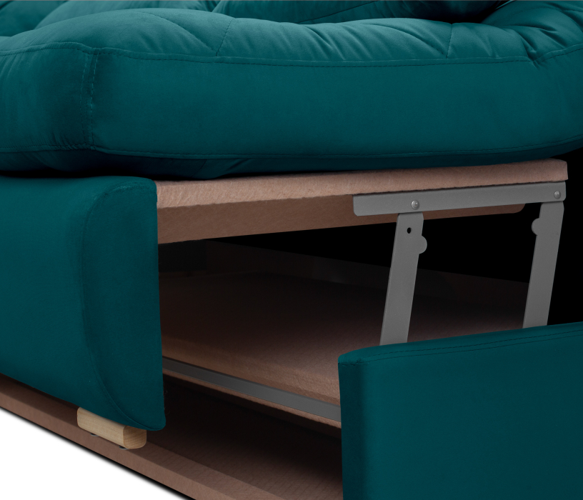 Диваны угловые в гостиную, Модульный угловой диван Борнео со спальным местом, велюр