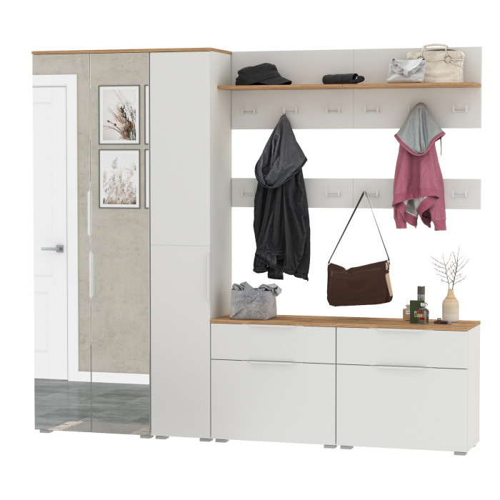 Прихожие, Мебель Октава для прихожей набор модулей № 33