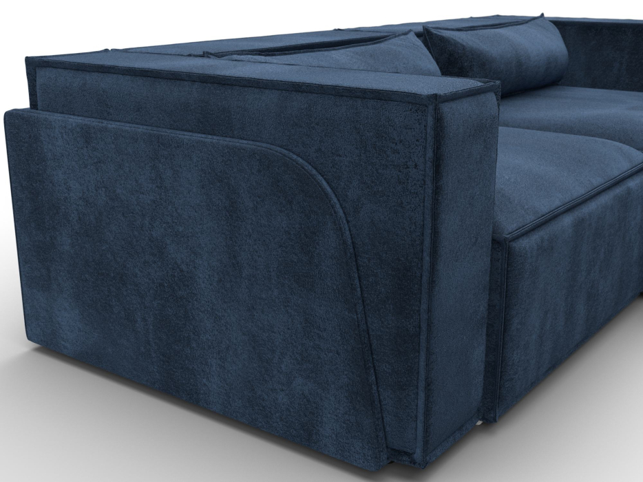 Диваны угловые в гостиную, Диван угловой Лига-061 угол правый, велюр TOWER
