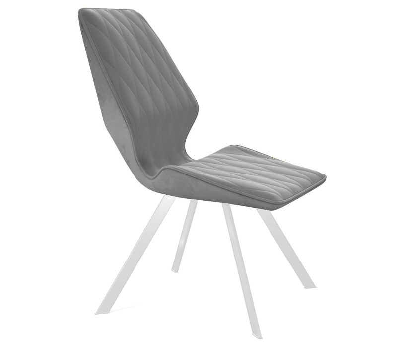 Стулья, Стул DikLine 243 B03 поворотный (опоры белые)