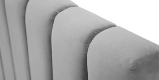 Двуспальная кровать СТРАЙП 180х200, с подъемным механизмом, велюр