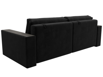 Диван прямой с декором Лига-049 НПБ, велюр SEVEN