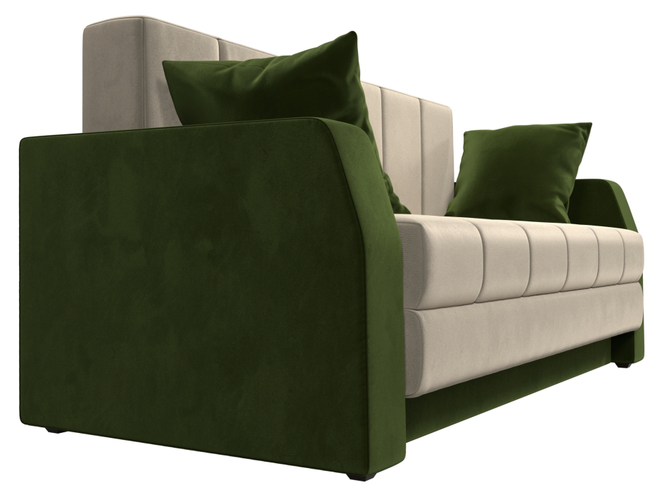 Диваны кровати со спальным местом, Диван прямой Малютка, микровельвет