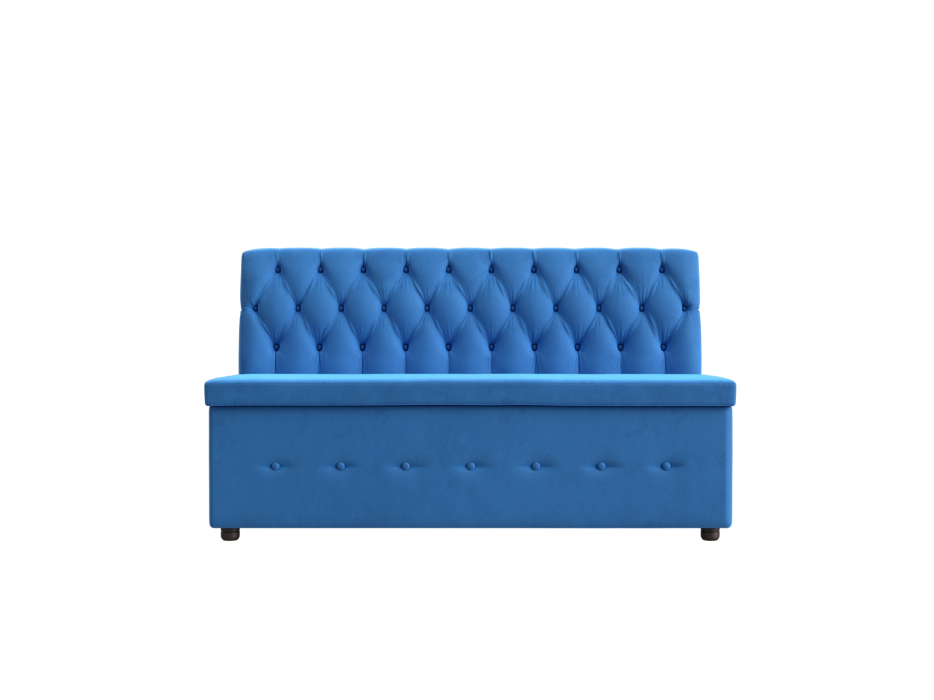 Диваны прямые кухонные, Кухонный прямой диван Вента, велюр