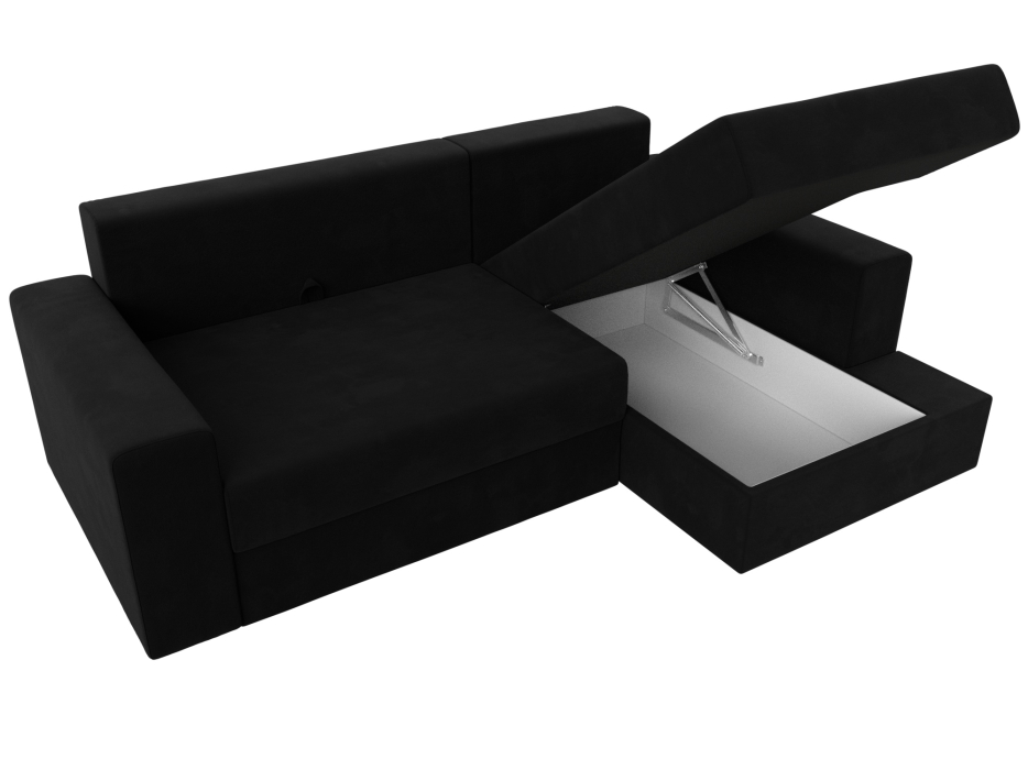 Офисные диваны, Угловой диван Майами правый угол, микровельвет