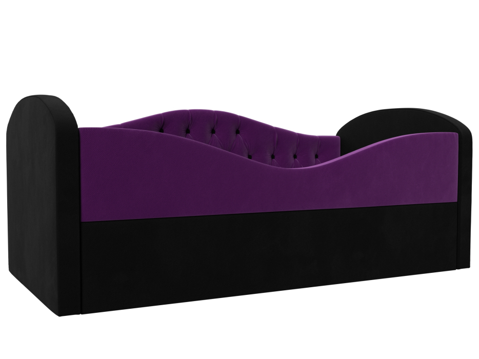 Кровати одноярусные, Детская кровать Сказка Люкс, микровельвет