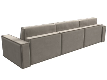 Прямой диван Куба лонг, микровельвет