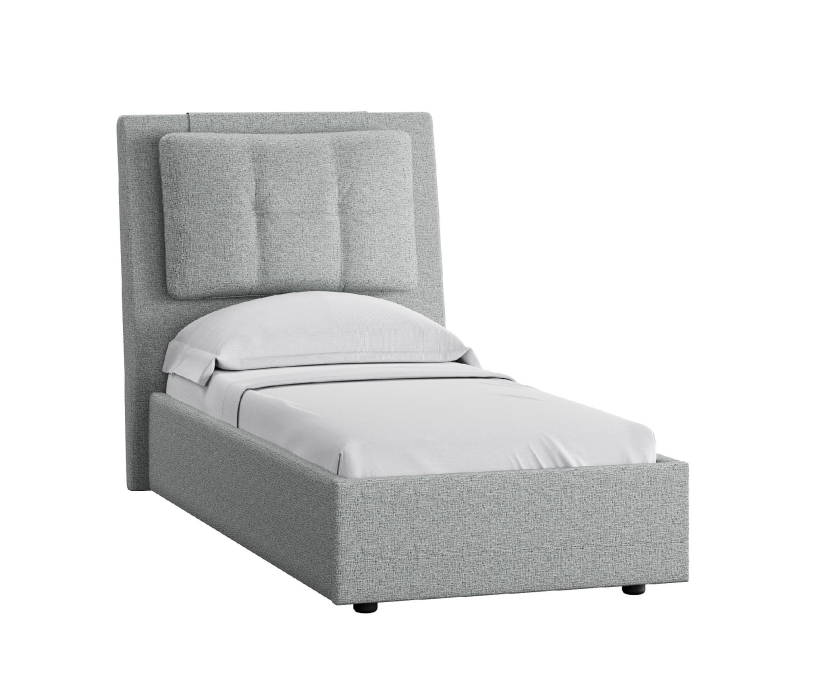 Кровати с мягким изголовьем, Кровать Ester 900 Жаккард