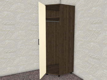 Модульная система Грейс Шкаф ШК-5012  Гикори Джексон Темный