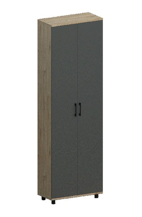 Шкафы двухстворчатые, Модульная система Грейс Шкаф ШК-5034  Гикори Джексон Светлый