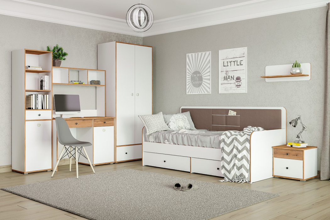 Прикроватные тумбы, Тумба прикроватная Вуди 13.287