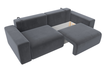 Диван прямой Лига-036 Классик, велюр