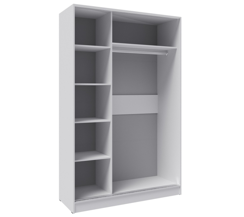 Шкафы-купе 3-х дверные, Шкаф-купе Стиль-2 140, белый