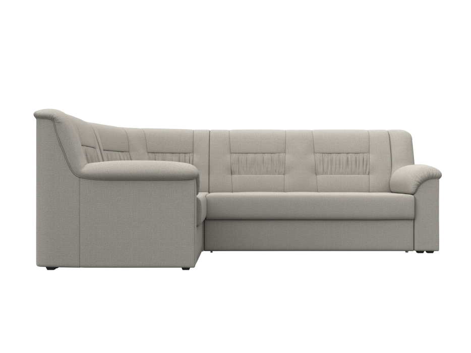 Диваны угловые в гостиную, Диван угловой Карелия левый угол, рогожка Амур