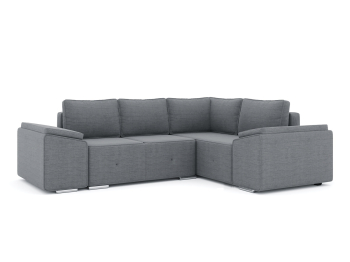 Диван-кровать угловой Хавьер 1 ПБ еврокнижка, рогожка