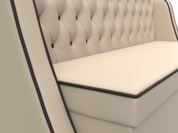 Кухонный прямой диван Лофт, экокожа