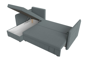 Угловой диван Слим левый угол, рогожка Амур