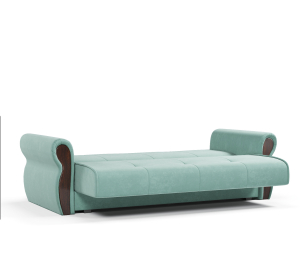 Диван-кровать прямой Делюкс книжка, велюр