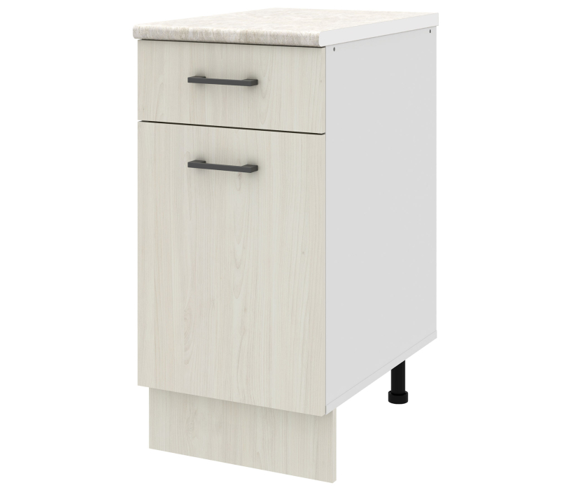 Напольные, Шкаф напольный со столешницей с 1-м ящиком 40 см Иола