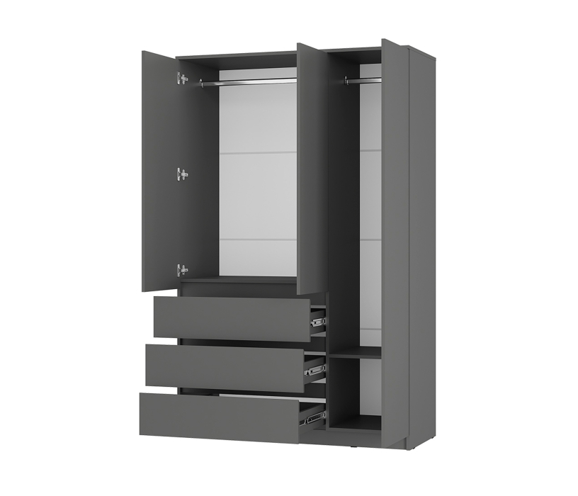 Шкафы распашные, Шкаф распашной 3-х створчатый ШК-08 Симпл