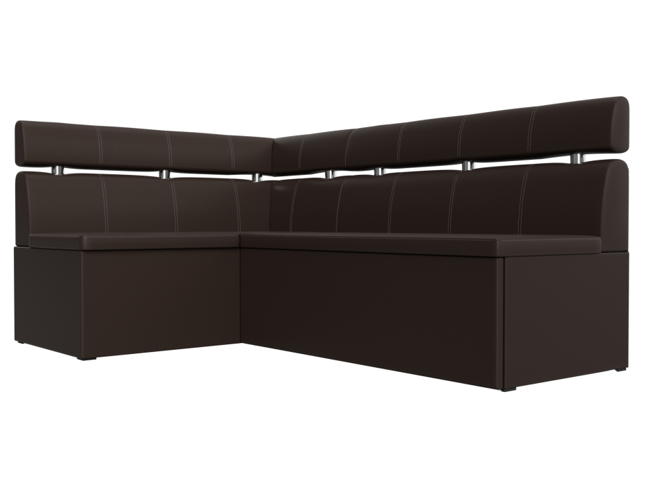 Диваны угловые кухонные, Кухонный угловой диван Классик левый угол, экокожа