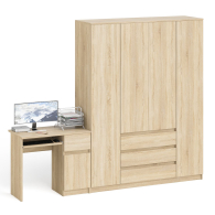 Компьютерные столы, Стол компьютерный МС-1 правый и шкаф МШ1600 Мори