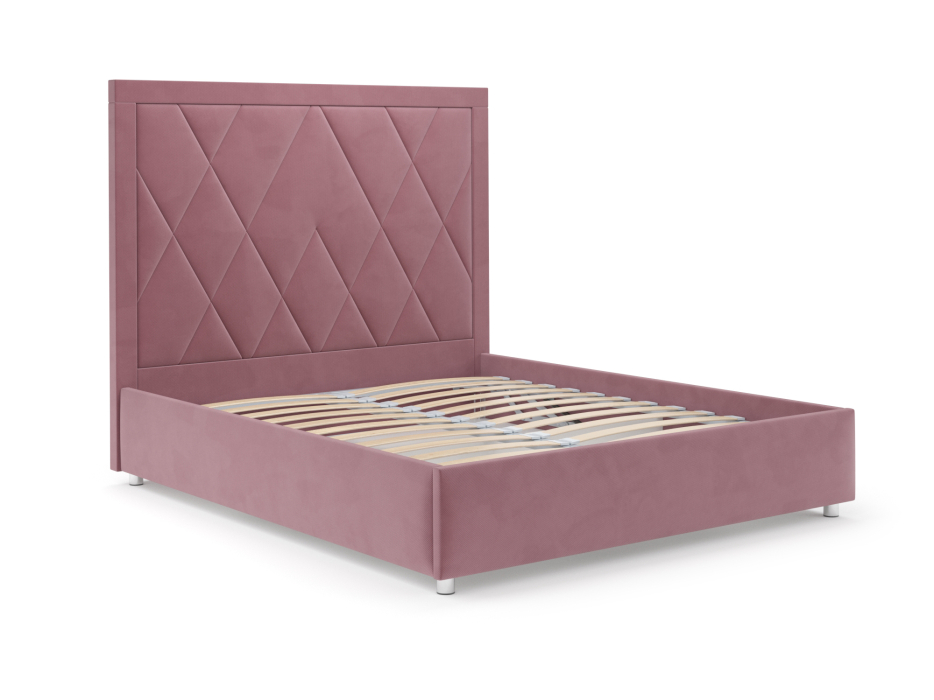 Мягкая кровать, Кровать Треви 160 см (Велюр)