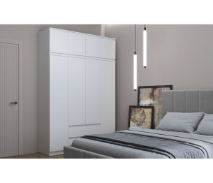 Шкаф Берген 82.01(4х дв.) + антресоль 82.04