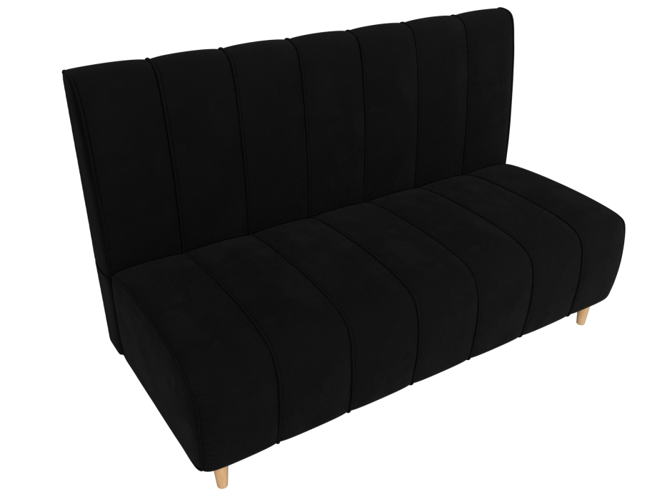 Диваны прямые кухонные, Прямой диван Ральф, микровельвет