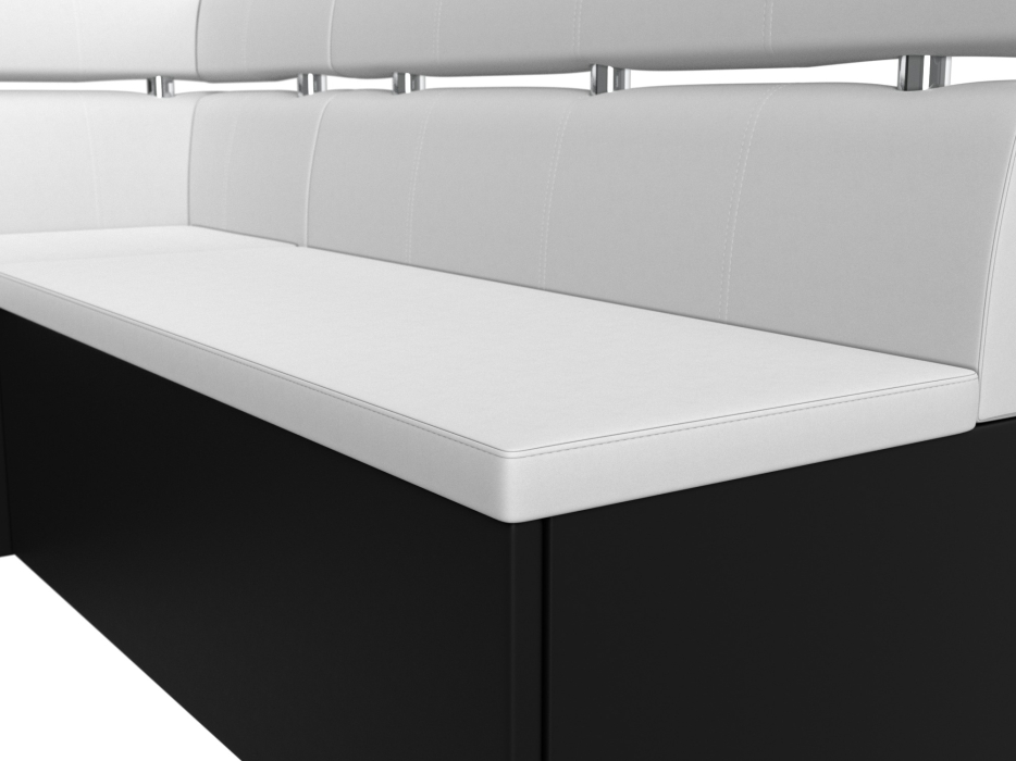 Диваны угловые кухонные, Кухонный угловой диван Классик левый угол, экокожа