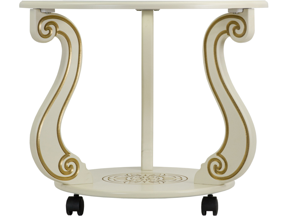 Журнальные столики, Стол журнальный Мебелик Грация (С) на колесах