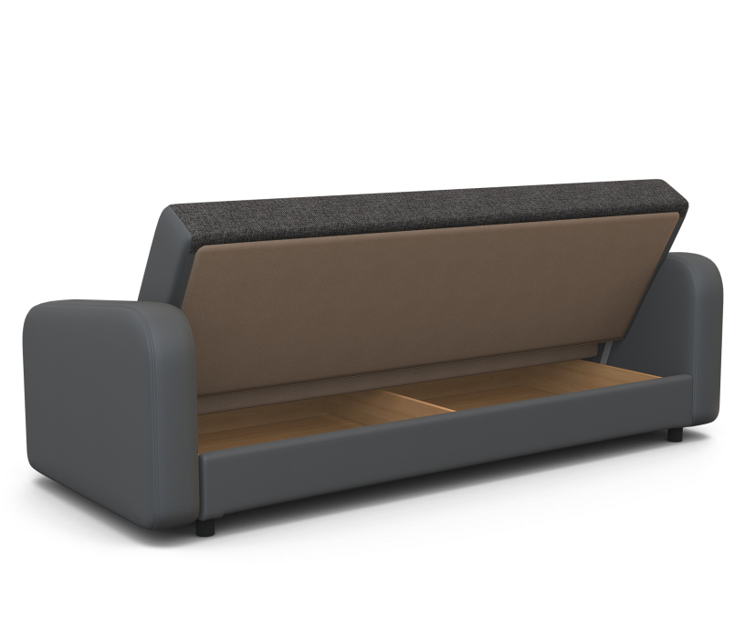 Диваны книжки, Диван-книжка Мелодия 120 экокожа и рогожка