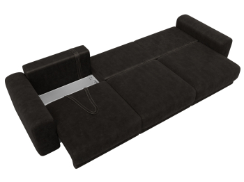 Диван прямой Лига-056 НПБ Лонг, велюр BRUT