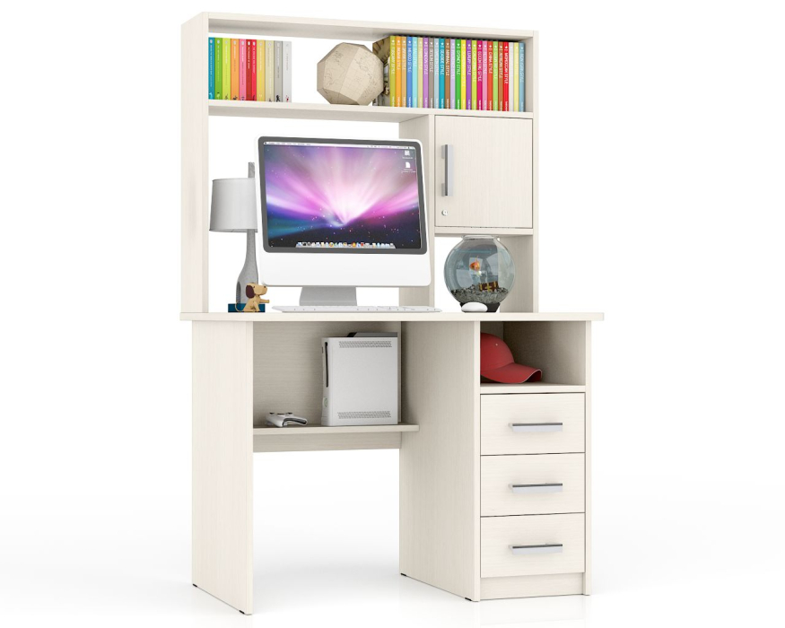 Домашние кабинеты, Компьютерный стол с пеналом и шкафом МД-СК-9