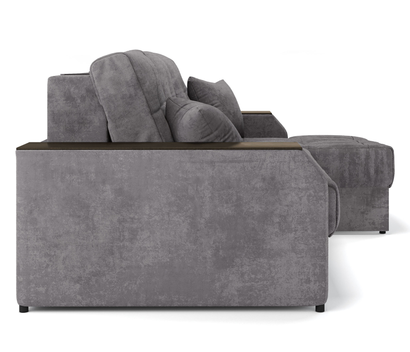 Диваны угловые в гостиную, Угловой диван-кровать Лас-Вегас правый, шенилл