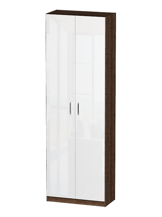 В спальню, Распашной шкаф Лайф с полками 80*40*240 Дуб экспрессив