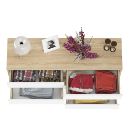 Комод на шесть ящиков Мори МК1380.6