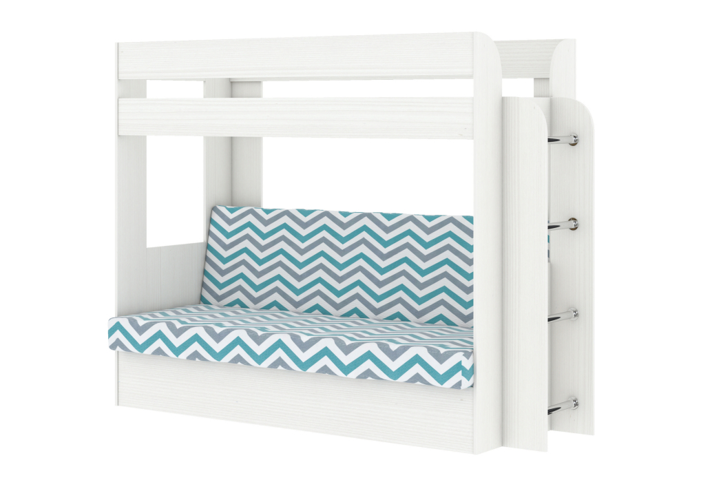 Для подростков, Диван-кровать двухярусная Порто бодега светлая