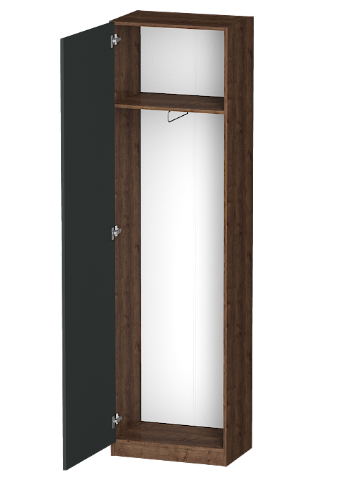 Для одежды, Распашной шкаф Лайф для одежды 60*40*215 Дуб экспресив