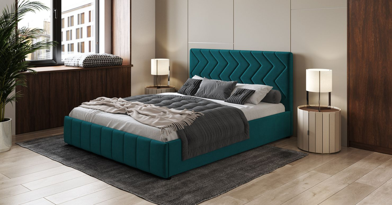 Мягкая кровать, Кровать Милана 1600