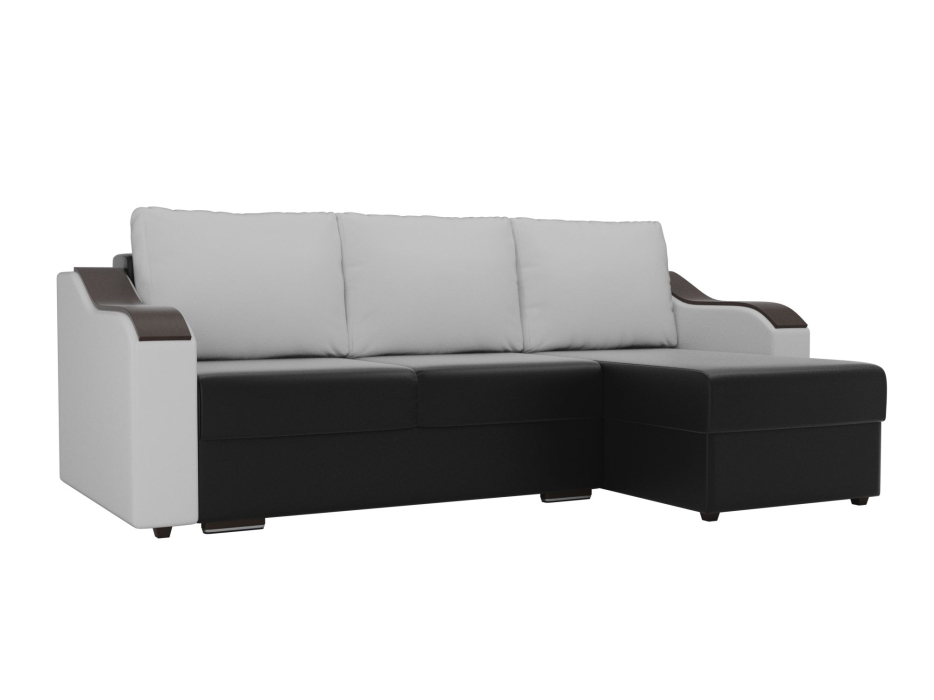 Диваны угловые в гостиную, Диван угловой Монако,эко- кожа,правый угол