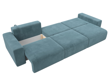 Диван прямой Лига-036 Классик Лонг, велюр