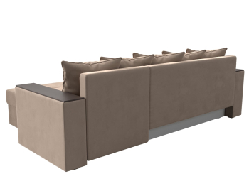 Диван угловой Дубай Лайт, велюр, правый угол