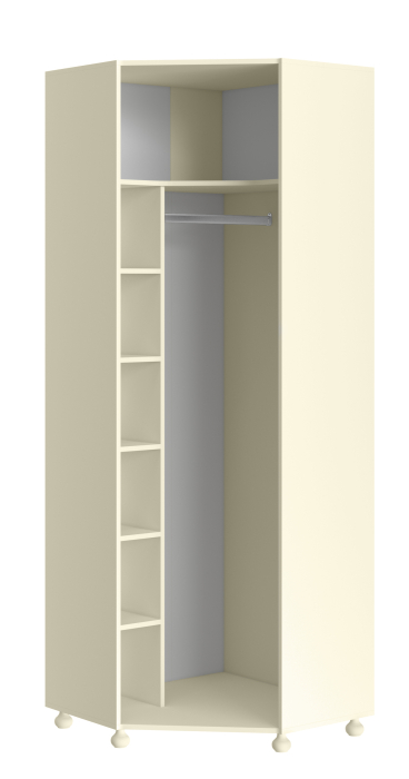 Угловые шкафы, Шкаф угловой Ассоль АС-52K (левый)