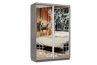 Шкаф-купе Премьер Лайт 12 П-3159 двухдверный