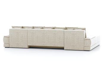 Диван-кровать П-образный Нордвикс, рогожка Люкс