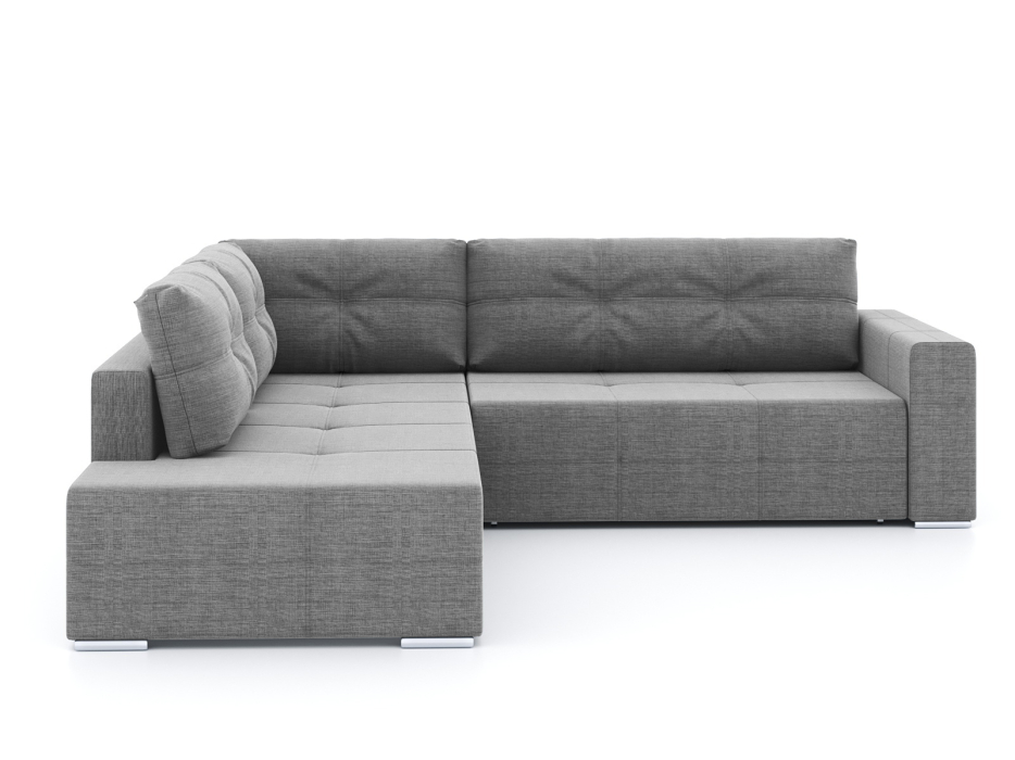 Диваны угловые в гостиную, Диван-кровать угловой Леос НПБ, рогожка Люкс