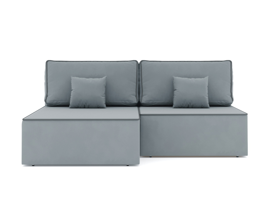 Диваны угловые в гостиную, Диван-кровать угловой еврокнижка Блюм Некст, велюр