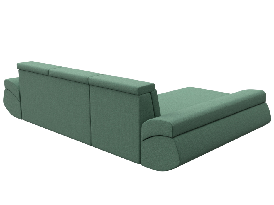 Диваны угловые в гостиную, Диван угловой Лига-032 левый угол, рогожка Амур