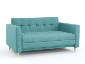 Диван-кровать еврокнижка Квадро, рогожка